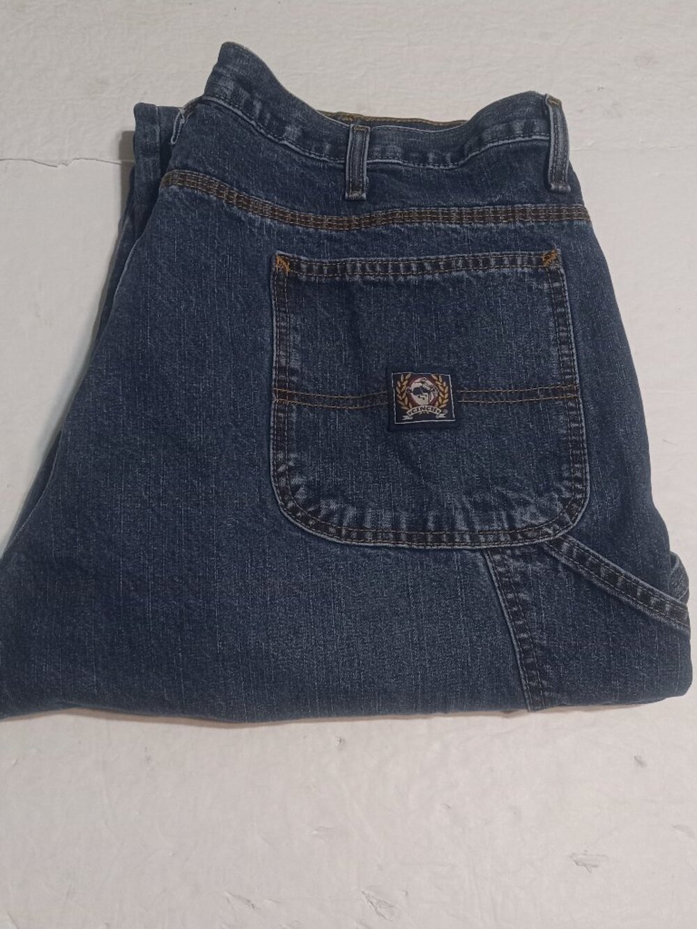Cinch Men's Blue Label Carpenter Rigid Jeans 40x32 MB90434002